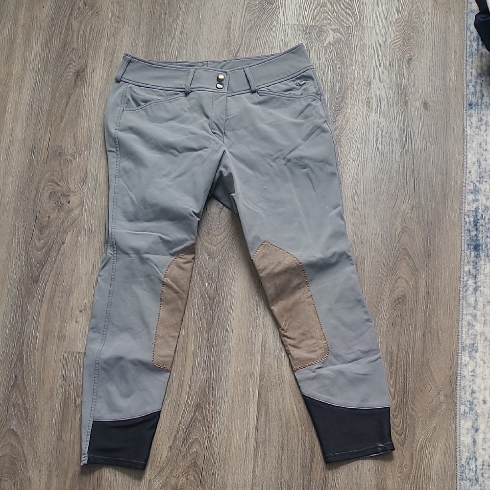 Rj Classics Grey Riding Breeches